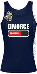 DIVORCE - loading - Top damski granat