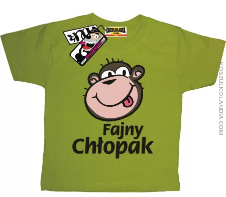 Fajny chłopak - superancka koszulka dziecięca Nr KODIA00221dz