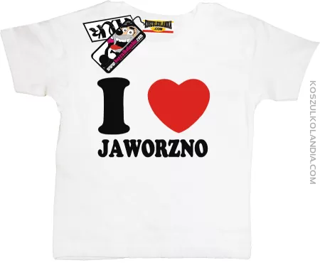 I love Jaworzno - koszulka dla dziecka