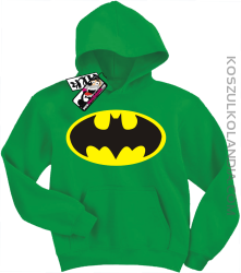 Batman - bluza dziecięca z kapturem - zielony