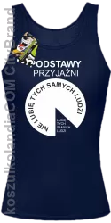 Podstawy przyjaźni - Top damski granat 