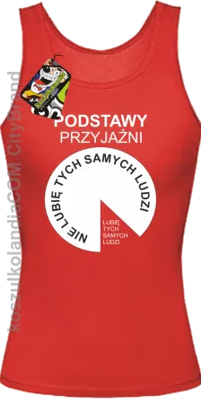 Podstawy przyjaźni - Top damski 