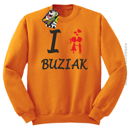 I LOVE Buziak -  Bluza STANDARD męska