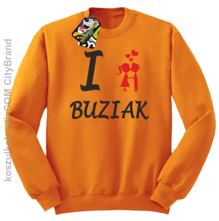 I LOVE Buziak -  Bluza STANDARD męska