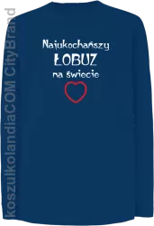 Najukochańszy łobuz na świecie - Longsleeve dziecięcy niebieski