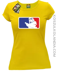 Szturmowiec NBA Parody - koszulka damska żółta 