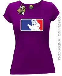Szturmowiec NBA Parody - koszulka damska fiolet 