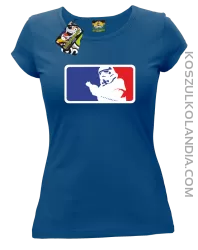 Szturmowiec NBA Parody - koszulka damska niebieska 