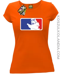 Szturmowiec NBA Parody - koszulka damska pomarańcz 