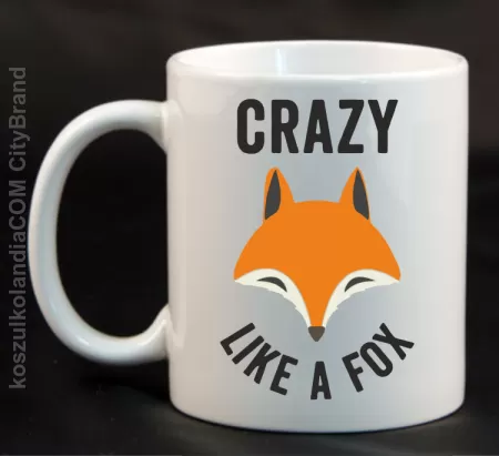 Crazy like a Fox - Kubek ceramiczny