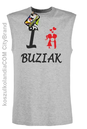 I LOVE Buziak -  bezrękawnik męski TANK TOP