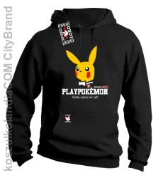 Play Pokemon - Bluza męska z kapturem czarna 