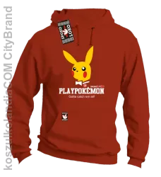 Play Pokemon - Bluza męska z kapturem pomarańcz 