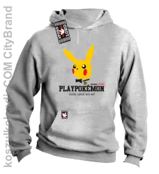 Play Pokemon - Bluza męska z kapturem melanż 