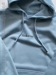 Hokusai FALA  - bluza męska z kapturem 2