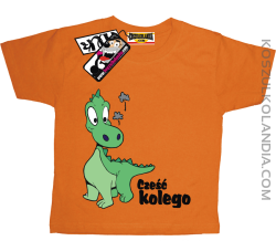 Smoczek Cześć Kolego - koszulka dziecięca - pomarańczowy