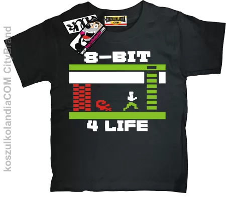 8 BIT Atari 4Life - koszulka dziecięca 