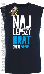 Najlepszy Brat EVER - Bezrękawnik męski granat