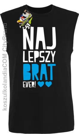 Najlepszy Brat EVER - Bezrękawnik męski czarny 