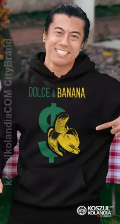 Dolce & Banana - bluza z kapturem męska