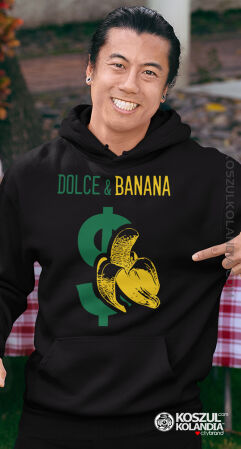 Dolce & Banana - bluza z kapturem męska