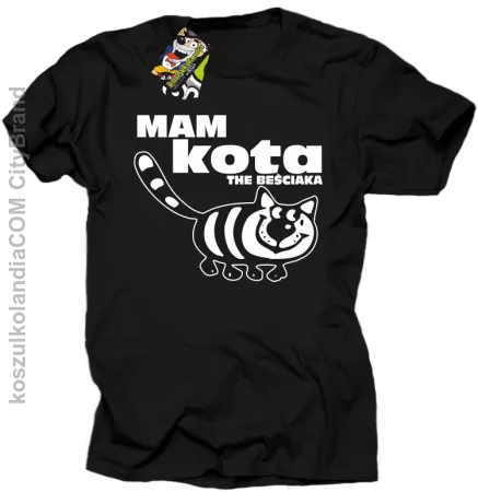 Mam kota the beściaka - Koszulka męska 