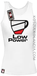 LOW POWER - Top damski biały 