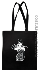 Audrey Hepburn RETRO-ART - Torba EKO czarna 