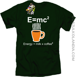 E = mc2 - Koszulka męska butelka