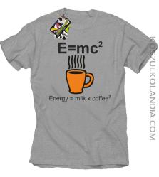 E = mc2 - Koszulka męska melanż