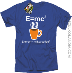E = mc2 - Koszulka męska royal