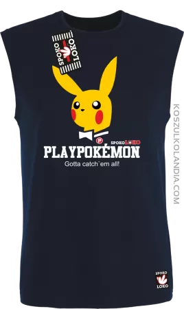 Play Pokemon - Bezrękawnik męski 
