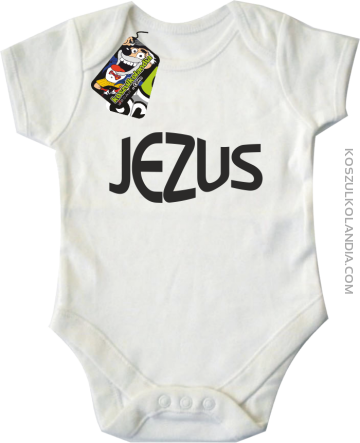 JEZUS Jesus christ symbolic - Body dziecięce - Biały