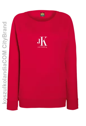 JK Just Kidding - bluza damska standard  czerwona