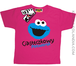 Ciasteczkowy Potworek - koszulka dziecięca - różowy