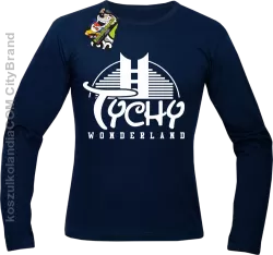 TYCHY Wonderland - Longsleeve męski granat