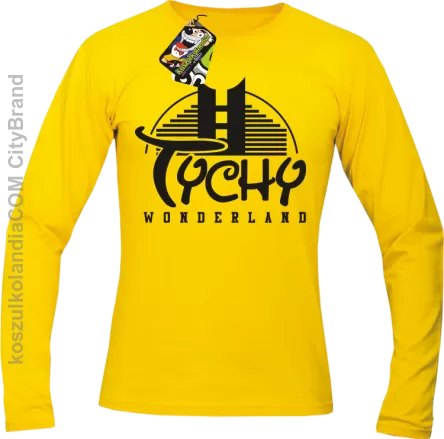 TYCHY Wonderland - Longsleeve męski żółty 