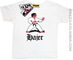 Hajer Karate - koszulka dziecięca - biały