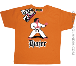 Hajer Karate - koszulka dziecięca -pomarańczowy