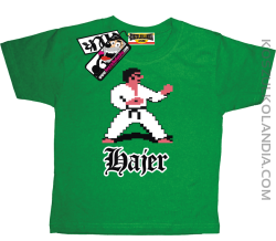 Hajer Karate - koszulka dziecięca - zielony
