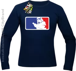 Szturmowiec NBA Parody - Longsleeve męski granat 