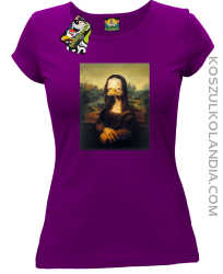 MonaLisa Mother Ducker - Koszulka damska fiolet 