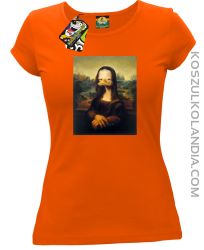 MonaLisa Mother Ducker - Koszulka damska pomarańcz 
