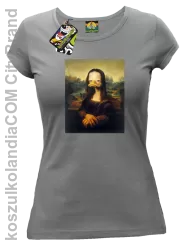 MonaLisa Mother Ducker - Koszulka damska szara 