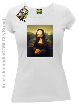 MonaLisa Mother Ducker - Koszulka damska