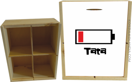 Tata Bateria do ładowania - Skrzyneczka ozdobna 