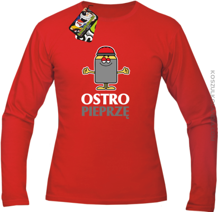 OSTRO pieprzę - Longsleeve męski