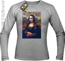 Mona Lisa Hello Jocker - Longsleeve męski melanż 