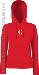 JK Just Kidding - bluza damska z kapturem czerwona