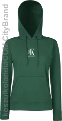 JK Just Kidding - bluza damska z kapturem butelkowa